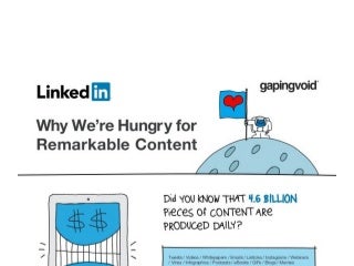 Why We're Hungry for Remarkable Content