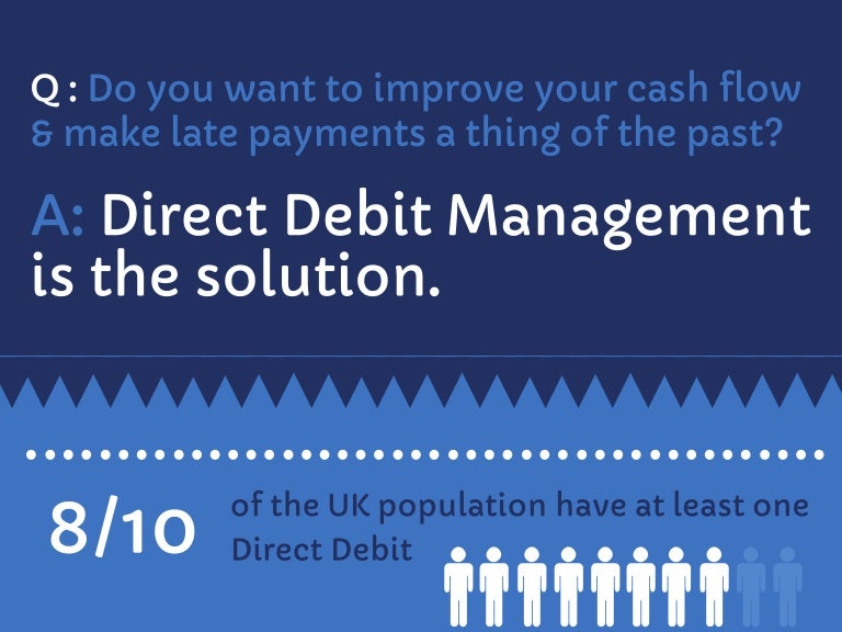 The benefits of good Direct Debit Management Infographic