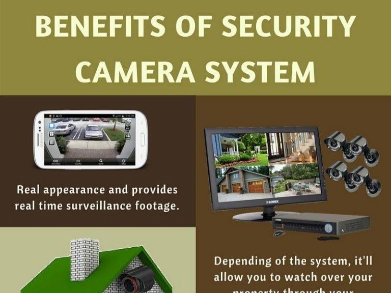 Benefits of Security Camera Systems