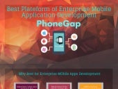 Best plateform of enterprise mobile application development – phone gap