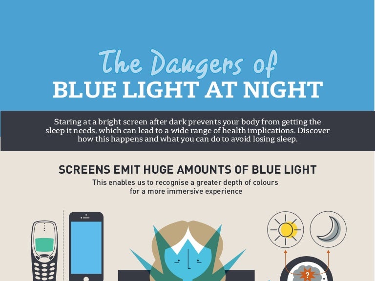 The Dangers of Blue Light at Night