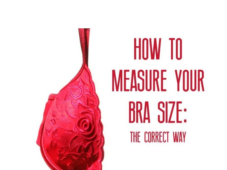 how to measure bra size at home