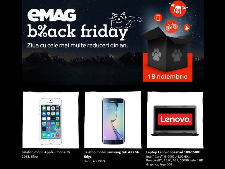 Catalog Black Friday Emag 2016