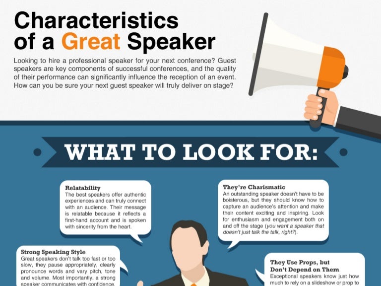 how to be a good speaker