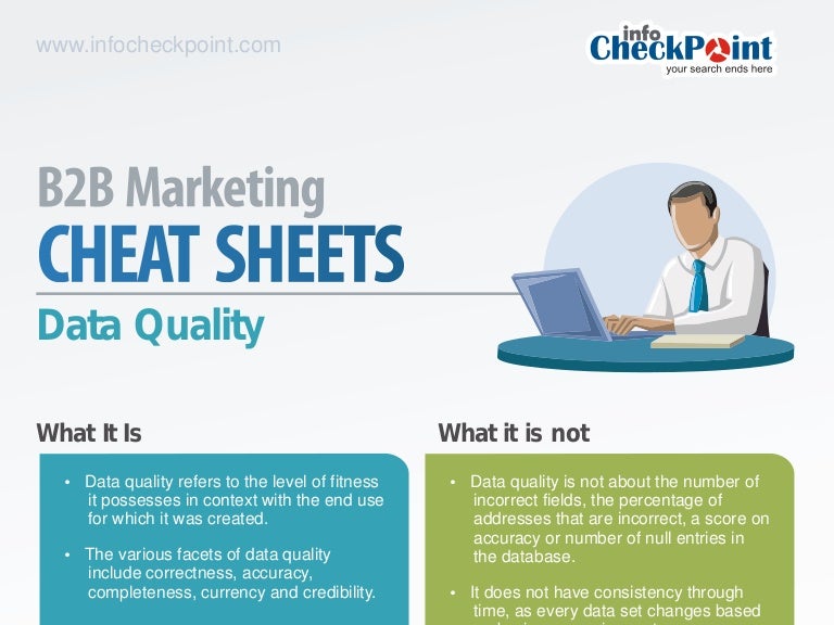 Data Quality Cheat Sheet