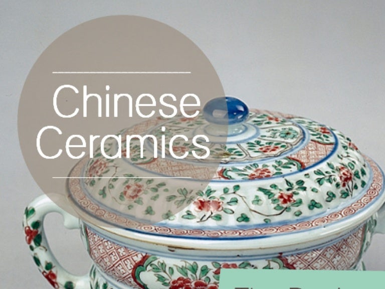 Chinese ceramics The basics
