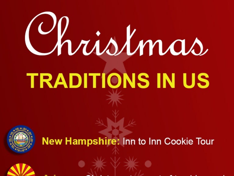 [Infographic] Unique Christmas Traditions in US