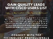 Cisco users email list