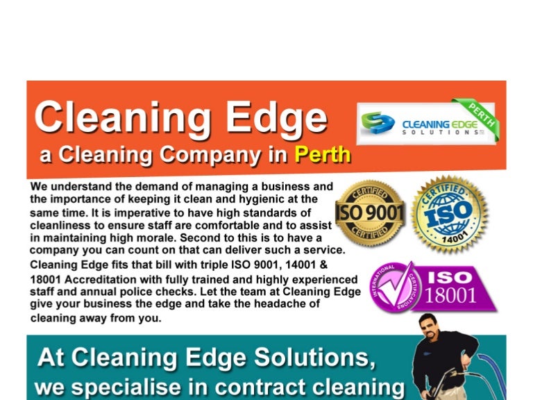 Cleaning Edge A Cleaning Company in Perth