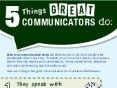 5 Things Great Communicators Do