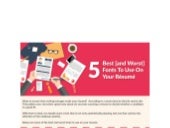 Best & Worst Fonts to Use on CV
