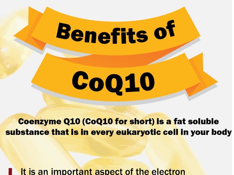 Benefits of CoQ10 Infographic