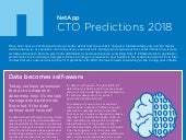 NetApp CTO Predictions 2018