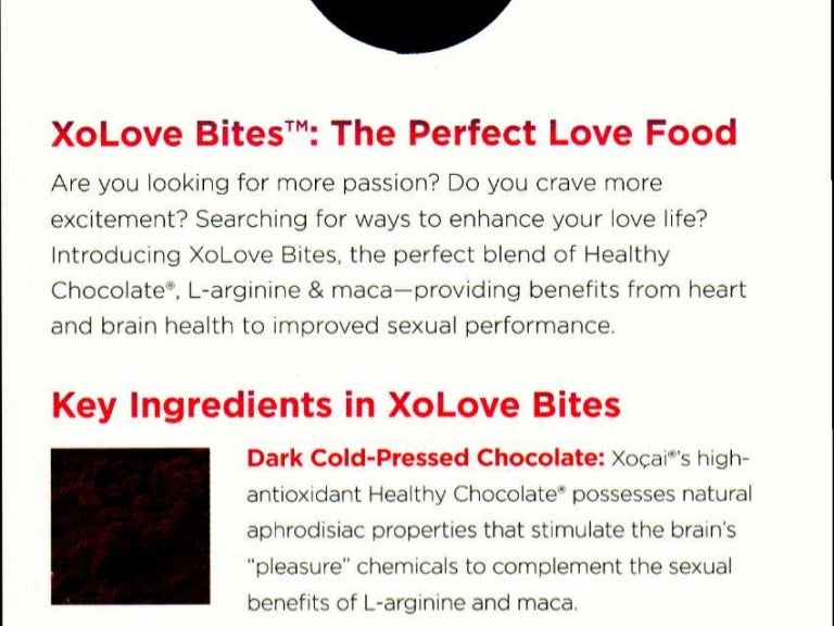 The Sex Chocolate Facts Everything about Xolove chocolate love bite…