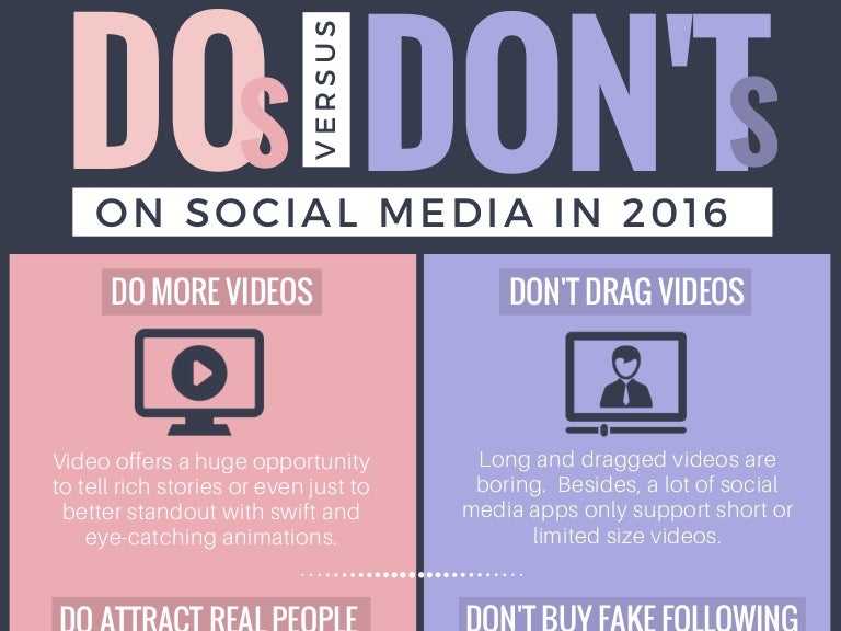 dos and donts business social media