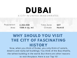 10 Things to do in Dubai for Fun
