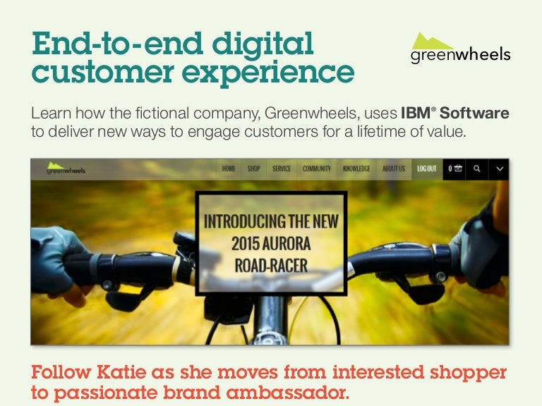 End to end Digital Customer Experience