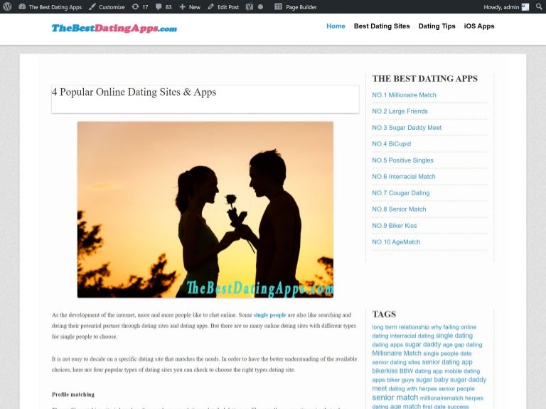 Dating-sites vs apps