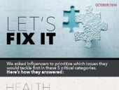 Let’s Fix It: 60+ Influencers on Wh...