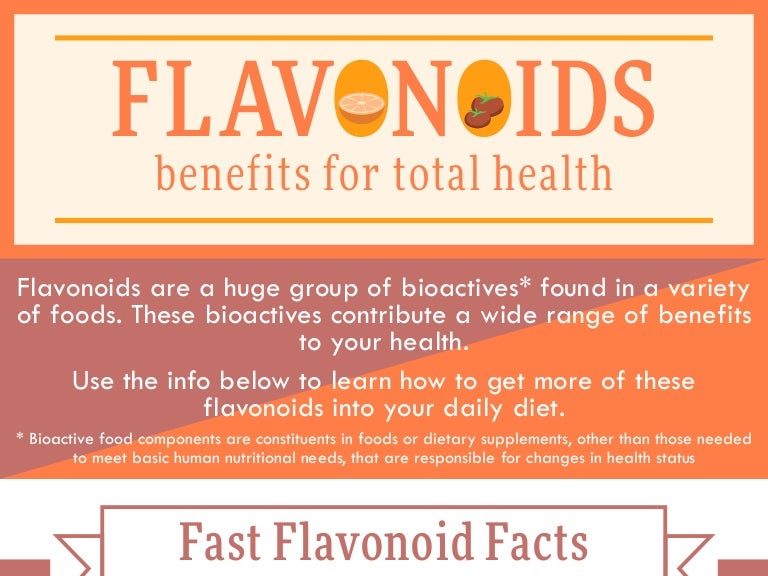 Flavonoids Benefits for Total Health [INFOGRAPHIC]