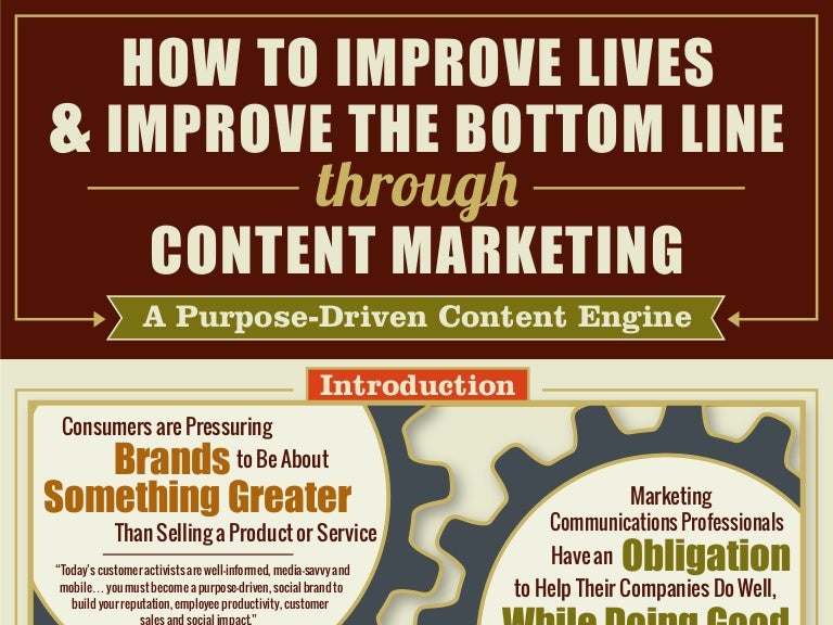 INFOGRAPHIC Purpose Driven Content Marketing