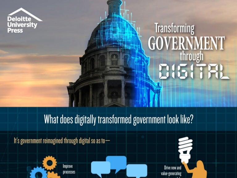Government's Digital Transformation (Infographic)