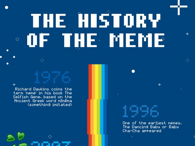 [INFOGRAPHIC] The History Of The Meme