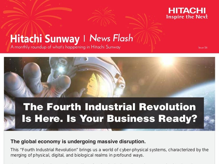 Hitachi Sunway Enewsletter Issue 26