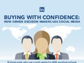 How senior decision makers buy with confidence infographic