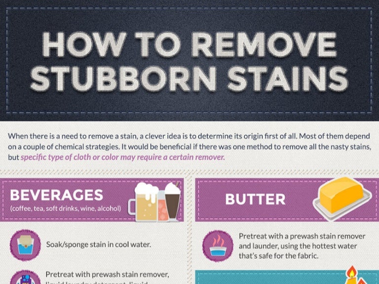 How toremovestubbornstainsinfographicoptimized