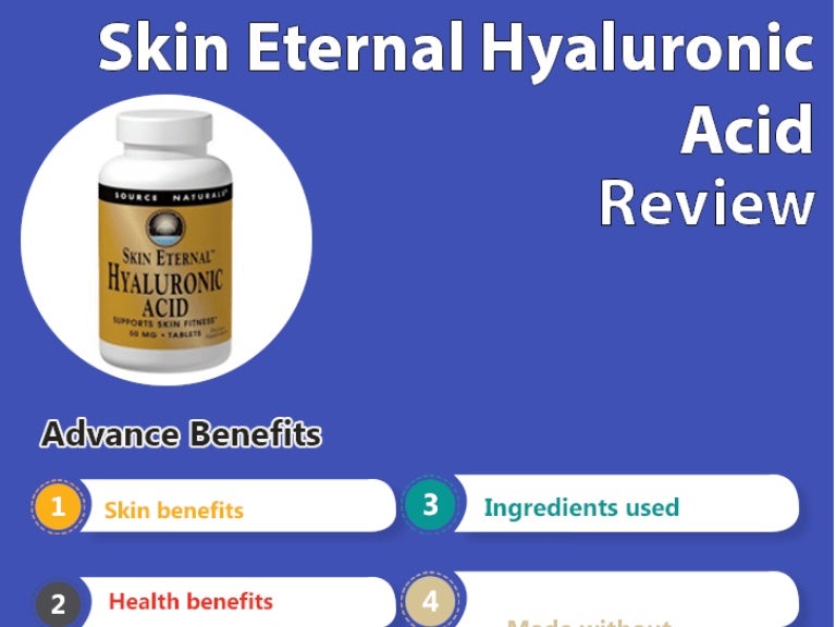 Hyaluronic Acid Supplements For Skin Review Infographic