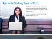 Top India Staffing Trends 2015 | In...