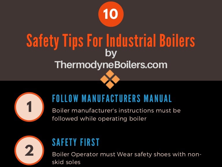 Industrial boiler safety tips
