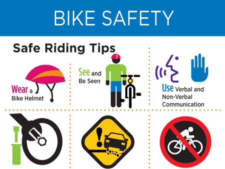 Rocky Mountain Hospital for Children Bike Safety Infographic