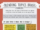 Trendin Topics 2013 - 3º trimestre