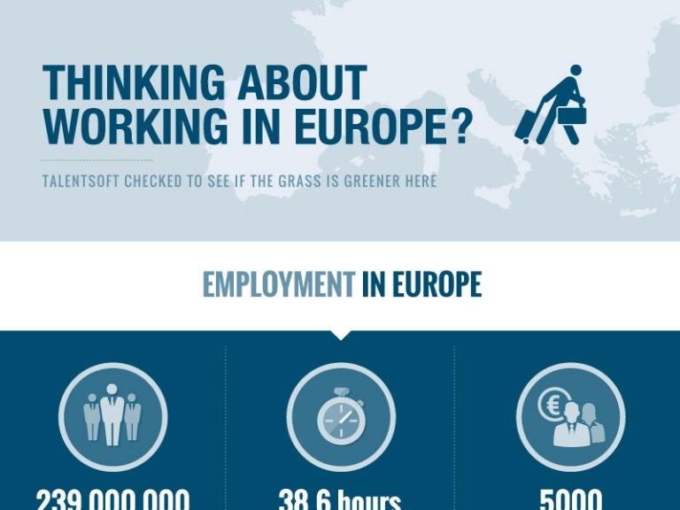 Infographic Thinking about working in Europe
