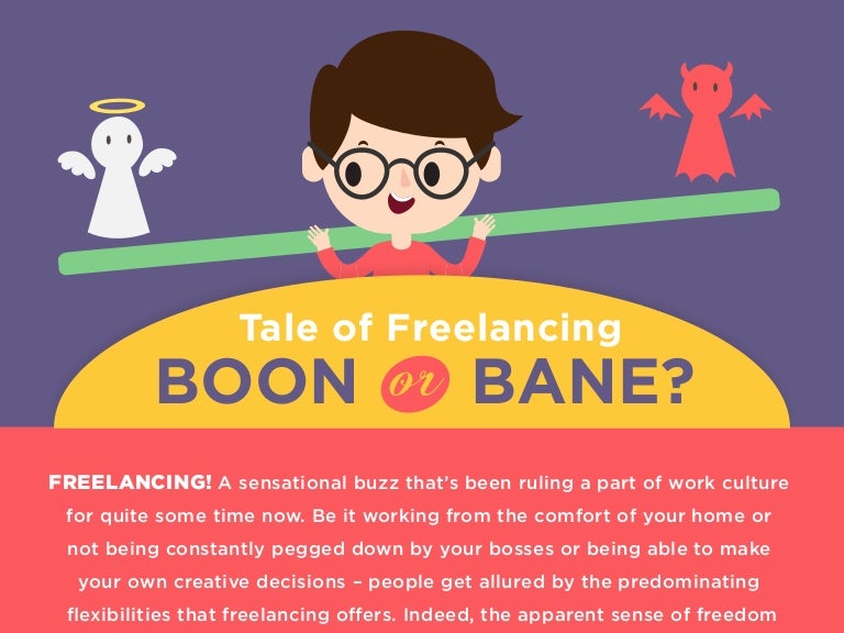 Tale of Freelancing Boon or Bane? [Infographic]