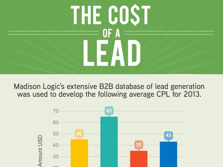 Infographic The Cost of a Lead