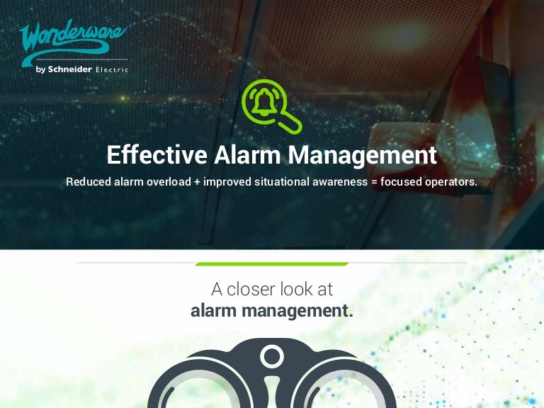 [Infographics] Alarm Management Wonderware