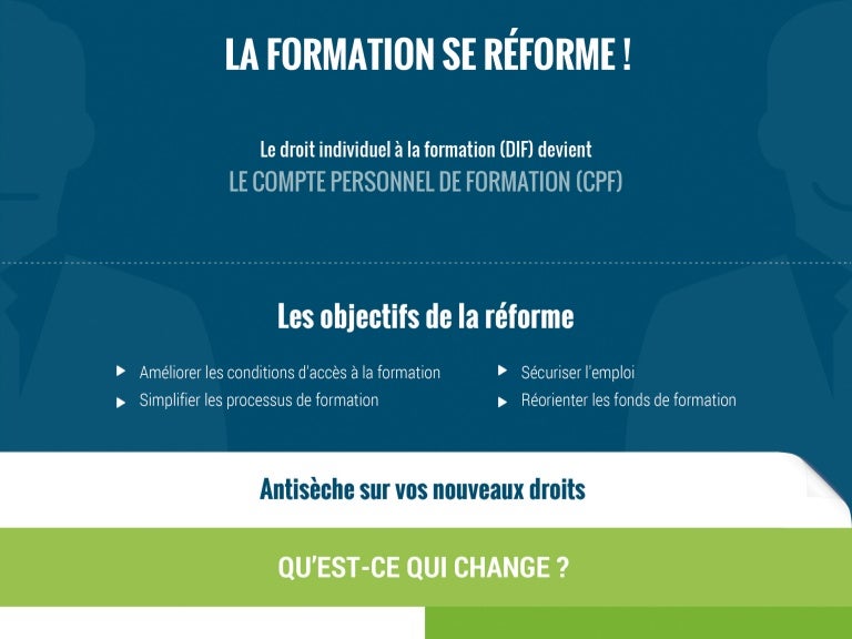[INFOGRAPHIE] Réforme de la formation professionnelle - Qu'est-ce qui…