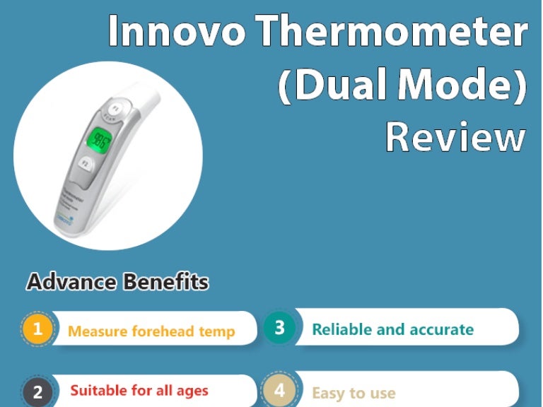 Innovo Forehead And Ear Thermometer Review Infographic