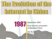 The Evolution of the Internet in China