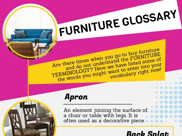 Furniture Glossary