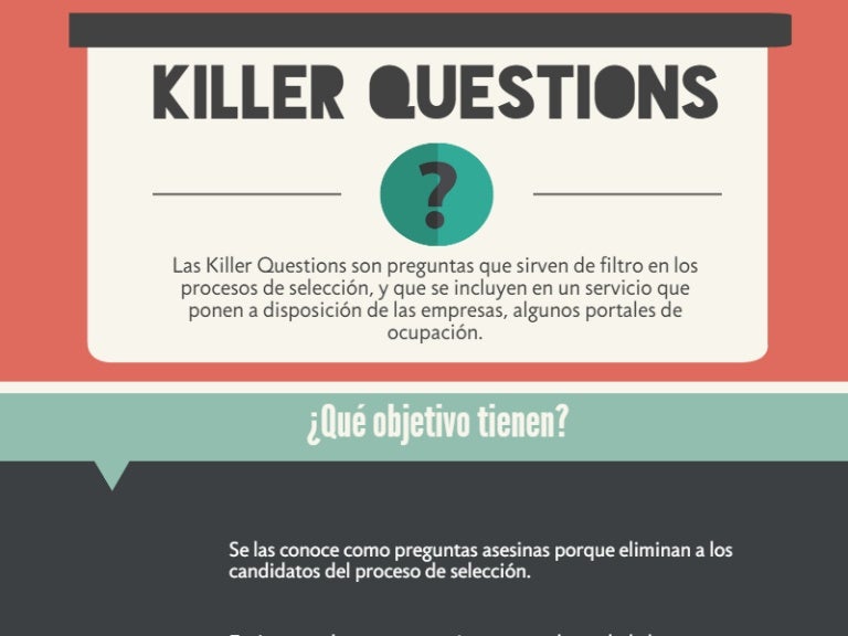 Killer questions