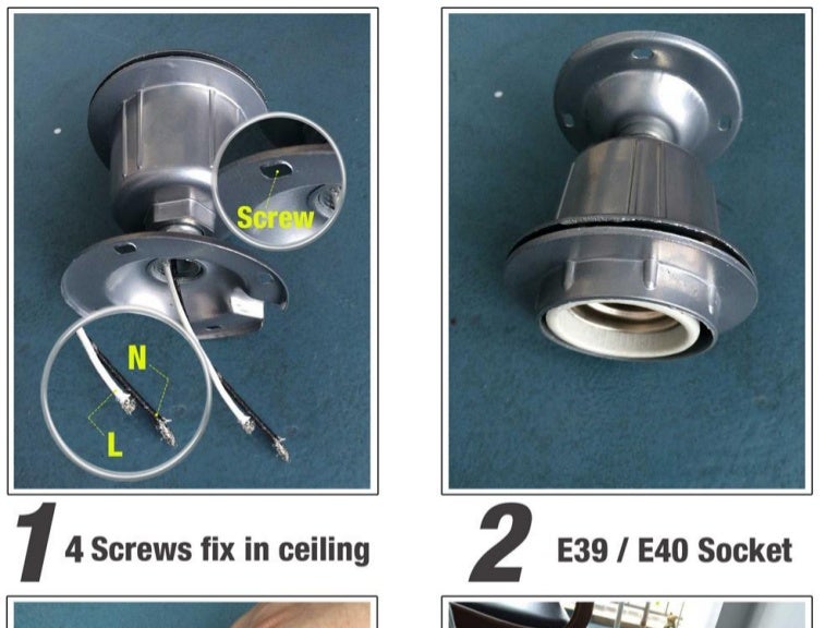 Led high bay light installation guide