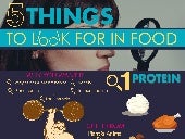 Five Things to Look for in Food