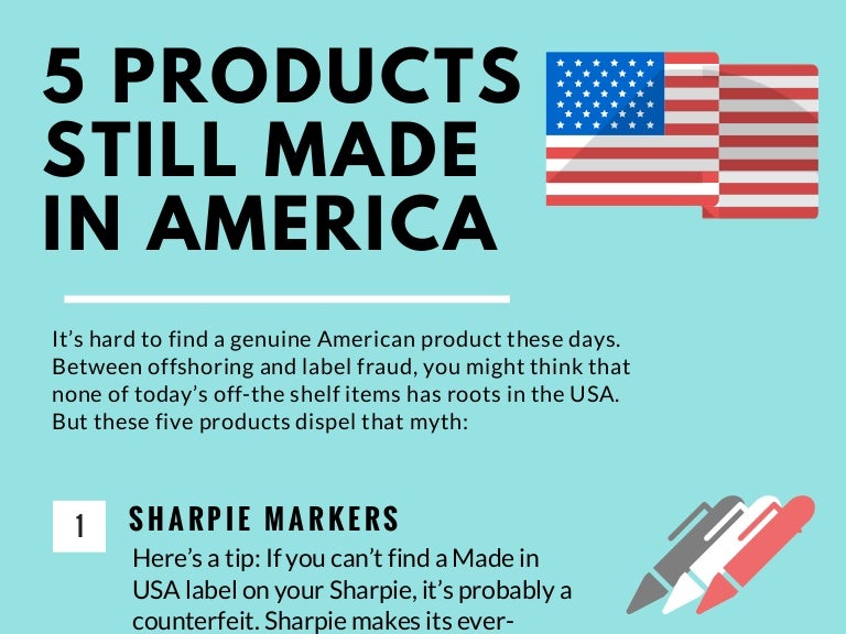 5 Products Still Made in America - Abc News Made In America Products List 2020