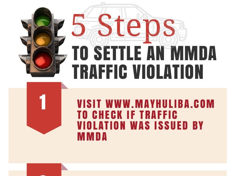 How to Settle an MMDA Traffic Violation