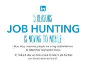5 Reasons Job Hunting is Moving to ...