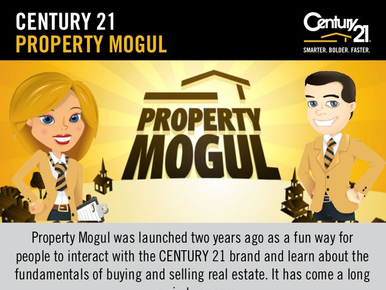 Mogul infographic CENTURY 21 Real estate game
